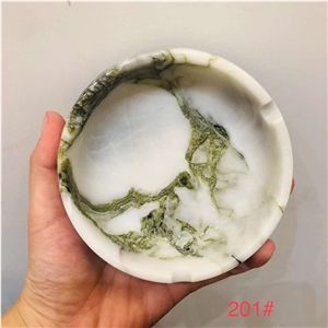 Green Marble Ice Emerald Ashtray Handicraft Home Accessories