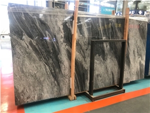 Bookmatch Italy Florence Grey Marble,Bardiglio Carrara Slabs