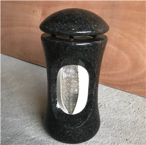 Funeral Accessories,Monumental Granite Lantern For Headstone
