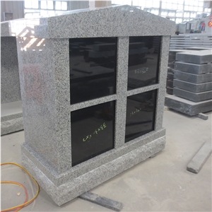 Natural Stone Granite Cremation Niche Mausoleum Columbarium