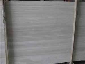 China Chenille Wooden White Marble Slabs