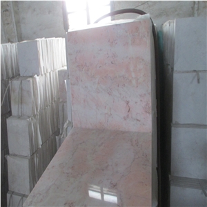 Cream Rose Pink Marble Tile 12X24x3/8",Crema Pink Marble