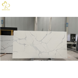 Calacatta White Quartz Stone Slabs