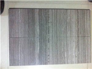 China Grey Wood Marble, Natural Stone, Wooden Grey