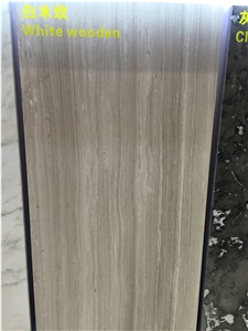 China White Wood Marble,Natural Stone,Wooden White