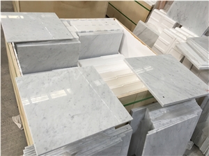 Italy Carrara White Marble, Natural Stone, For Wall, Floor