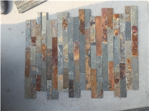 Rusty Slate Wall Cladding Panels, Ledger Panel