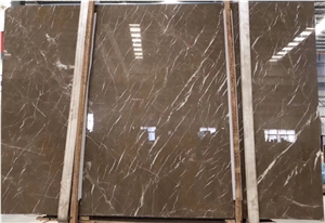 Brown Net  Coffee Latte Marble Light Grain Big Slabs