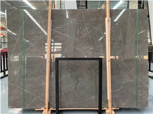 China Grey Delicate Unusual Marble Slabs Tile