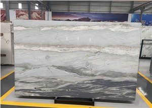 Popular Bule Sky Cloud Marble Slabs