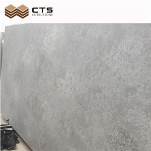 Grey Quartz Artificial Stone Tiles Slabs Hotel Flooring Wall