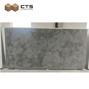 Grey Quartz Stone Flooring Tile Selected Quality Dirty Proof