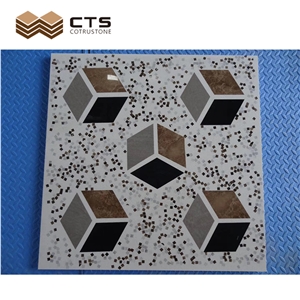 Variety Of Patterns Terrazzo Mosaic Small Cut To Tiles
