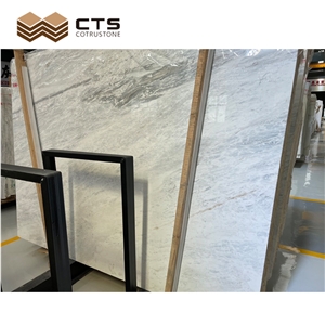 Chinese Grey Hot Sale Marble Slabs Glossiness Custom Design