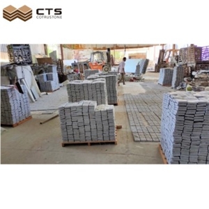 Cobble Stone Paver Natural Driveway Road Outside Flooring