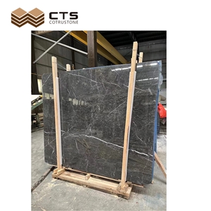 Dark Grey Modern Style Appearance Marble Dolomite Slabs