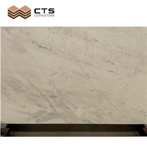 Elba White Marble Natural Stone Slab Tiles Home Flooring