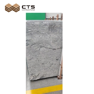 Exquisite Ocean Gray Fossil Limestone For Living Room Wall