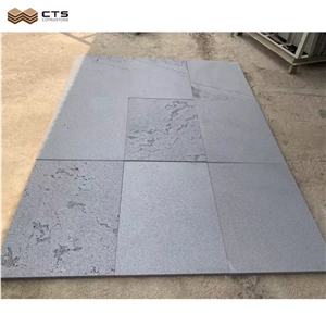 Hainan Black Basalt Slab Tile