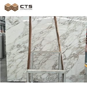 Hot Sale Arabescato Corhia Marble Custom Slabs For Homedecor