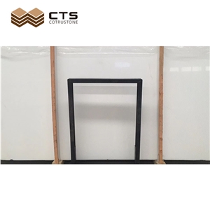 Hot Sale Glossiness High Quality Crystal White Marble Slabs