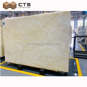Luxury Styles Yellow Ice Onyx Natural Stone Wall Decoraction