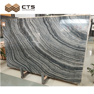 Marble Stone Select Type Quarry Customized Slab Black Forest