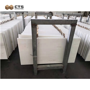 New Aston White Marble Slabs Modern Simple Style Design