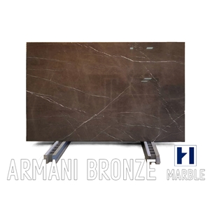 Armani Bronze Marble Blocks
