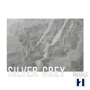 Silver Sky Marble Blocks