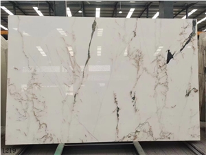 Dynasty White Marble Oriental Snow Slab In China Market