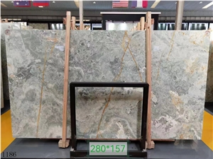 Iran Gold Blue Jade Onyx Slab Wall Tile In China Stone Market