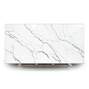 Hot Selling Clover White Artificial Quartz Slabs