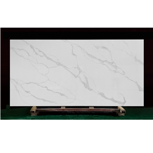 Top Sale Mvjay Quartz Slab With Grey Veins