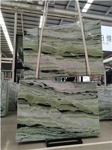 2022 Hot Sell Polished Big Jade Clouds Marble Natural Slab&Tile For Wall
