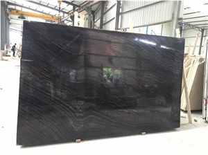 China Cheap Price Black  Marble Stone Big Slab