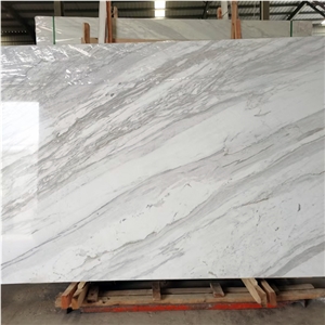 Customized Natural Jazz White Marble For Decor