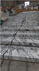 Arabescato Marble White Color Table Bench Top