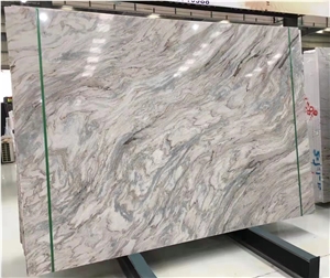 Fantasy Sand Marble Slabs, Book Matching Polished Tiles