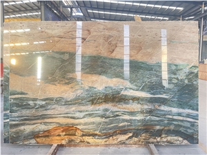 Green Quartzite Composite Aluminum Honeycomb Panel For Wall