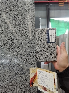 Black And Grey Eco-Terrazzo Artificial Stone Slabs Tiles