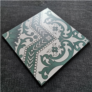 Dark Green Retro Ceramic Floor Tile Manufacturers Wholesale