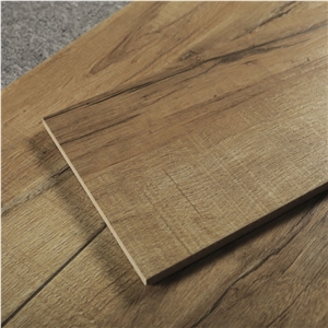Nordic Antique Wood Grain Floor Tiles For Hotel Rooms