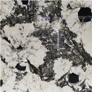 Alpinus Black Crystal Quartzite Luxury Beautiful Translucent