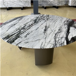 Modern Design Clivia White Marble Table For Home Decoration