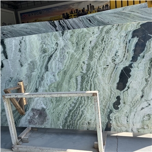 Top Quality Ice Jade Green Marble For Project Wall And Floor