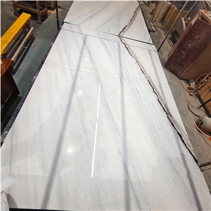Wholesale Priced White Marble Slabs With Grey Veins For Wall