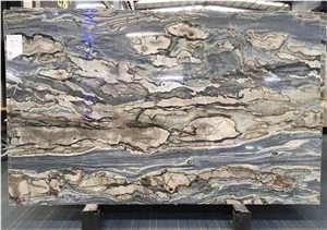 Interior Decoration Grey Twilight Marble Slab