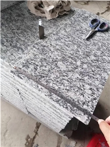 Interior Stone Floor Thin Tile Granite Wave White Bath Tile