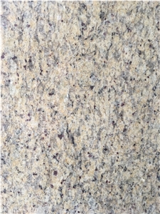 Leathered Granite Slab Giallo Santa Exotic Slab Wall Tile